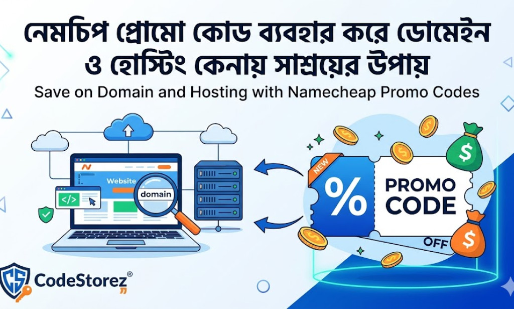 নেমচিপ প্রোমো কোড ব্যবহার করে ডোমেইন ও হোস্টিং কেনায় সাশ্রয়ের উপায়