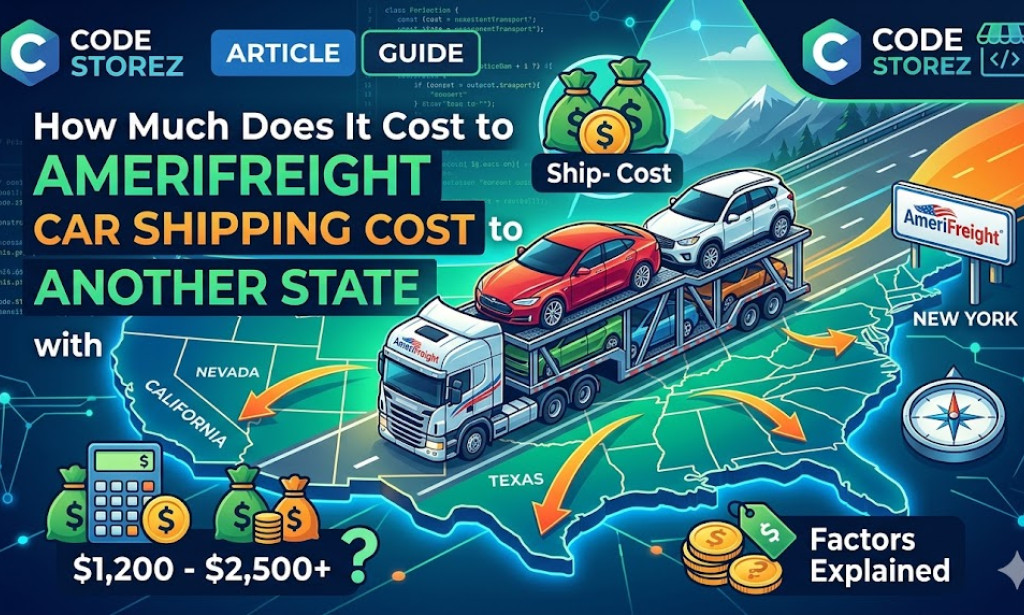 How Much Does It Cost to Ship a Car to Another State with AmeriFreight?