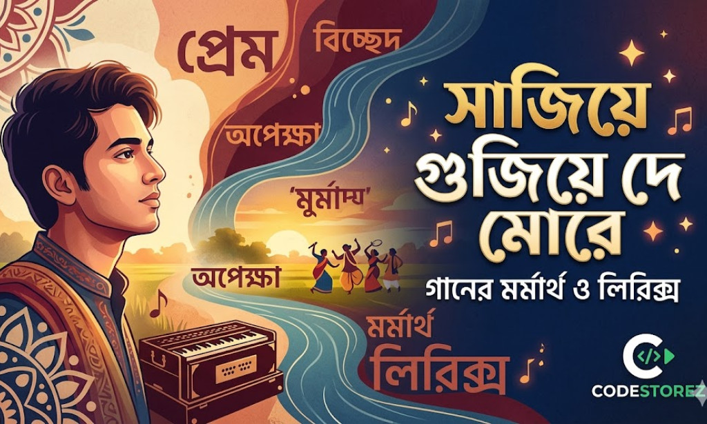 Saif Zohan-এর 'সাজিয়ে গুজিয়ে দে মোরে' গানের মর্মার্থ ও লিরিক্স