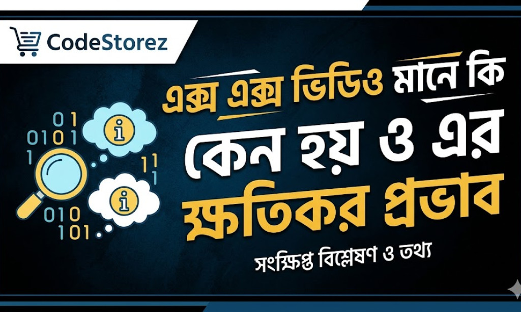 এক্স এক্স ভিডিও মানে কি হয় কেন