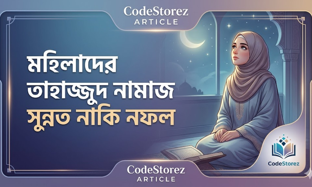 মহিলাদের তাহাজ্জুদ নামাজ সুন্নত নাকি নফল