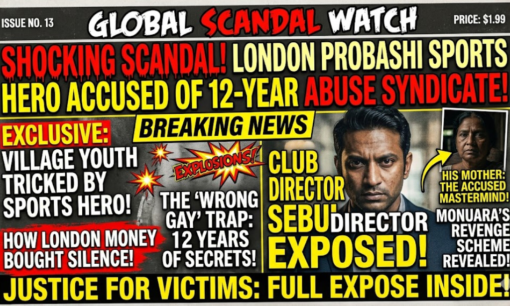 SHOCKING EXPOSED!! London Rich Man Sebul and Mother Monuara's 12-Year Secret Gay Syndicate WRONG-GAY-BAJAR REVEALED!