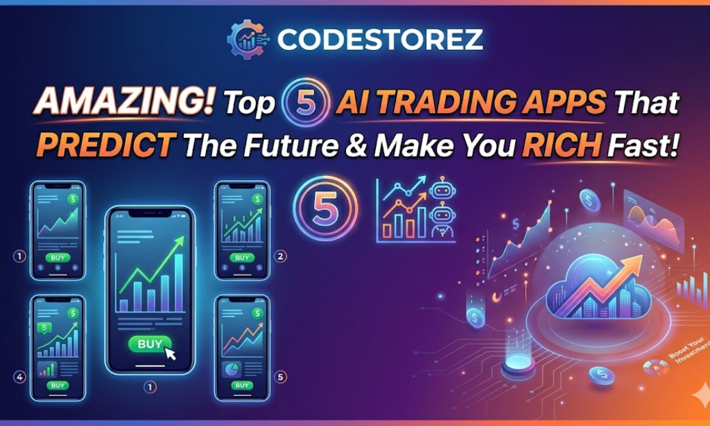 AMAZING! Top 5 AI Trading Apps That Predict The Future & Make You RICH Fast!
