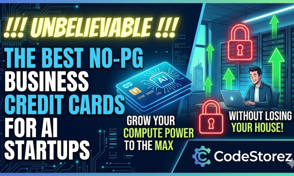 !!! UNBELIEVABLE !!! The Best NO-PG Business Credit Cards for AI Startups: GROW YOUR COMPUTE POWER TO THE MAX WITHOUT LOSING YOUR HOUSE!