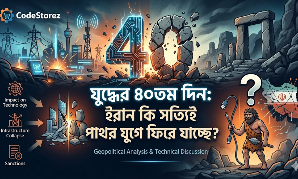 যুদ্ধের ৪০তম দিন: ইরান কি সত্যিই পাথর যুগে ফিরে যাচ্ছে?
