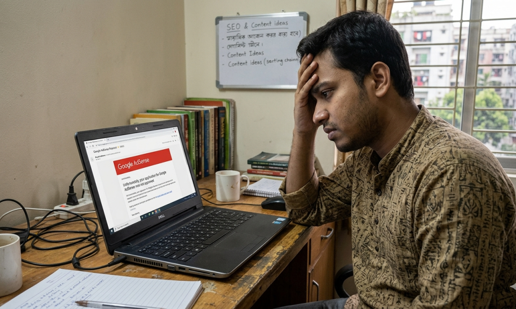 কেন বারবার রিজেক্ট হচ্ছে? AdSense Approve না হওয়ার আসল কারণ এবং ১০০% কার্যকরী সমাধান