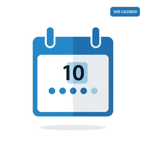 Wowonder Web Calendar Icon