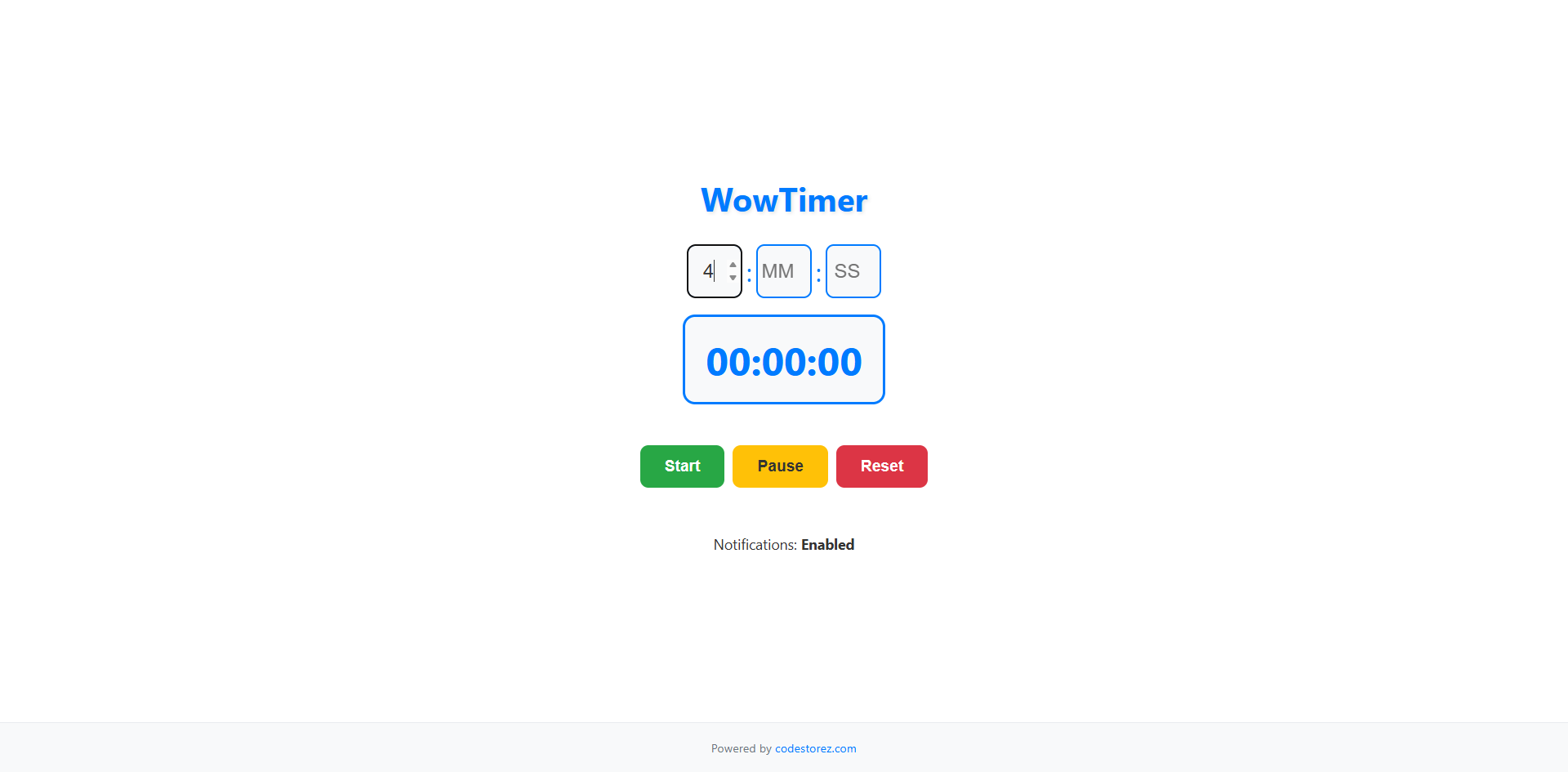 Wow Timer Screenshot 2