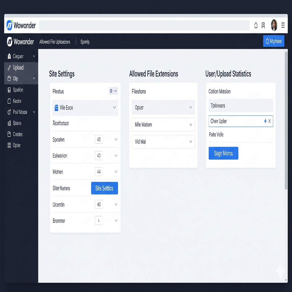 Wowonder File Uploader Screenshot 3