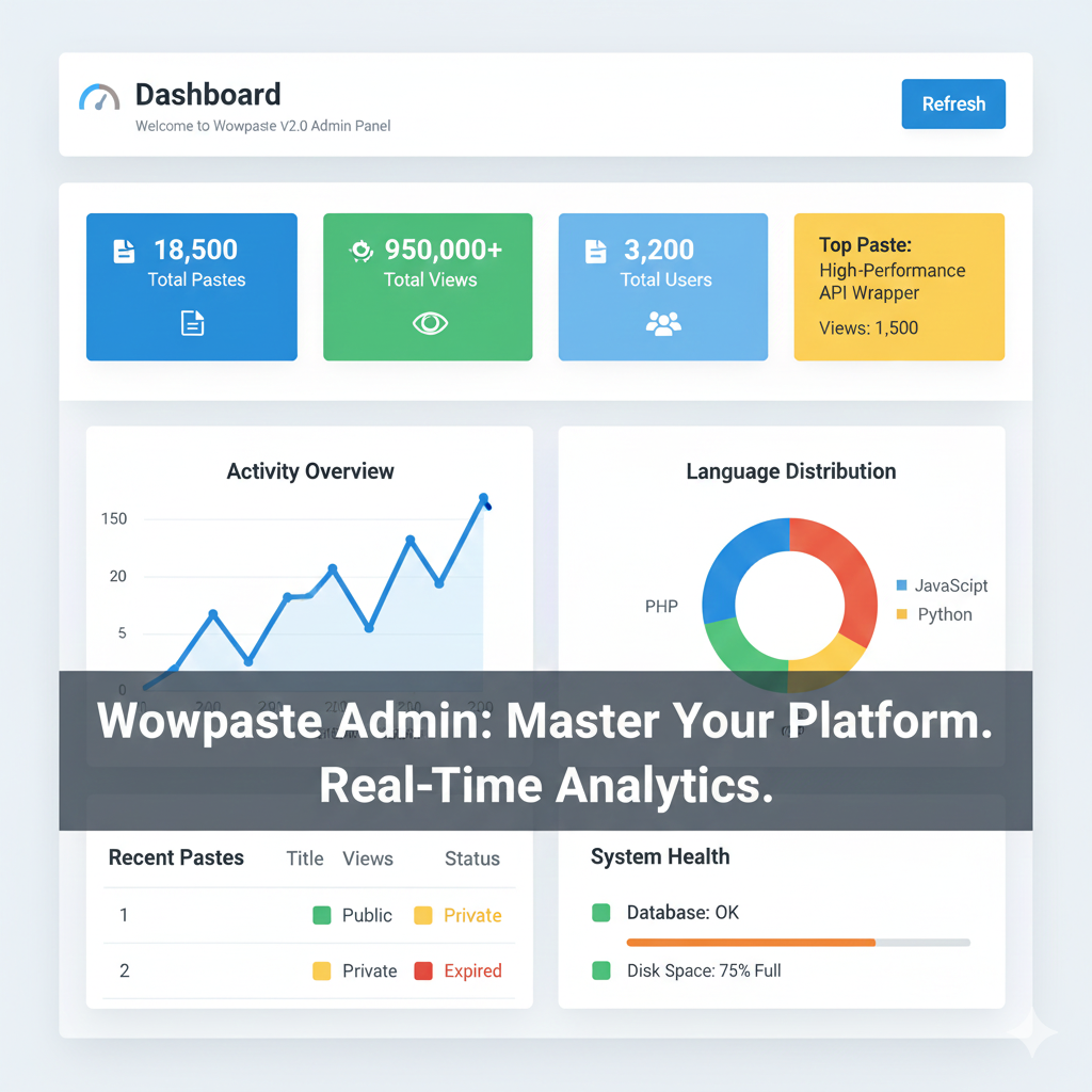 Wow Paste Screenshot 1