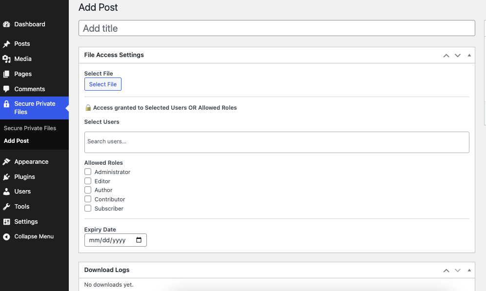 Ankit Secure Private Files Screenshot 1