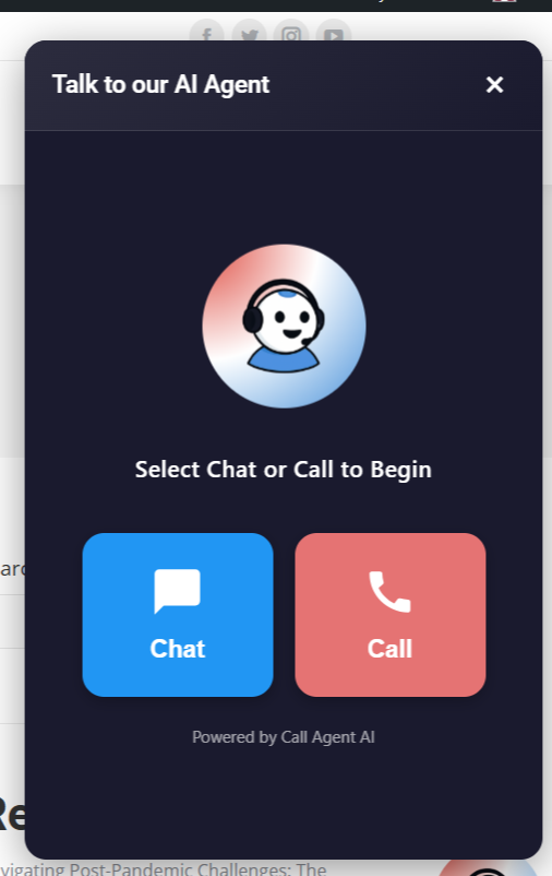 Call Agent AI – Voice & Chat Assistant Screenshot 2
