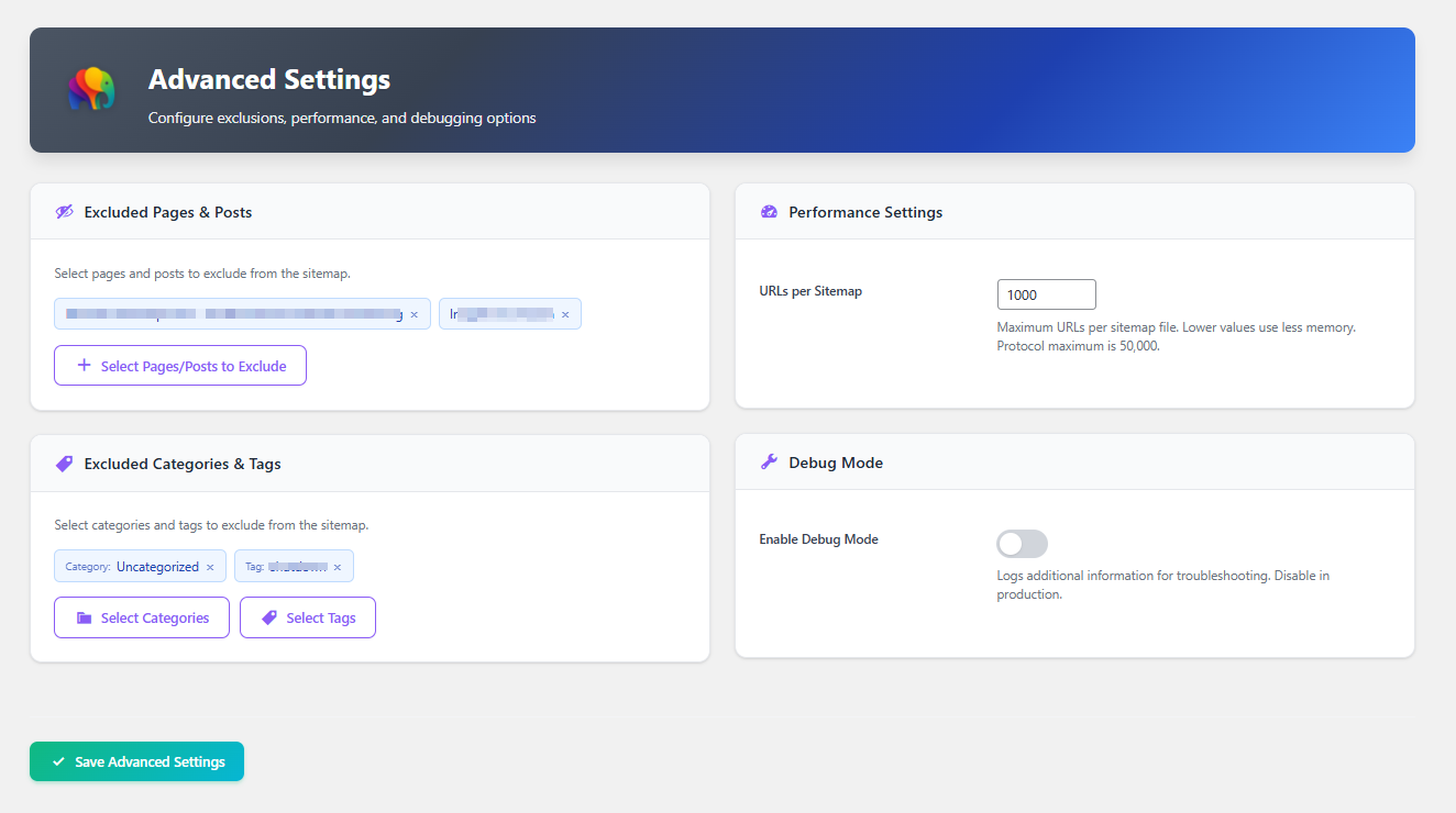 Developer Sitemap Screenshot 3