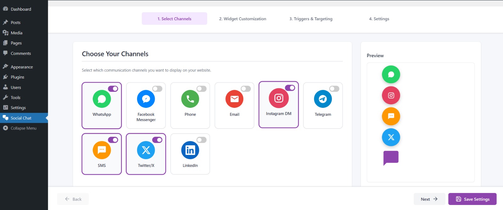 Dragwyb Click to Chat Screenshot 1