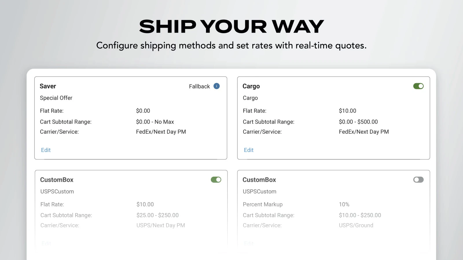 JM Shipping Solution Screenshot 1