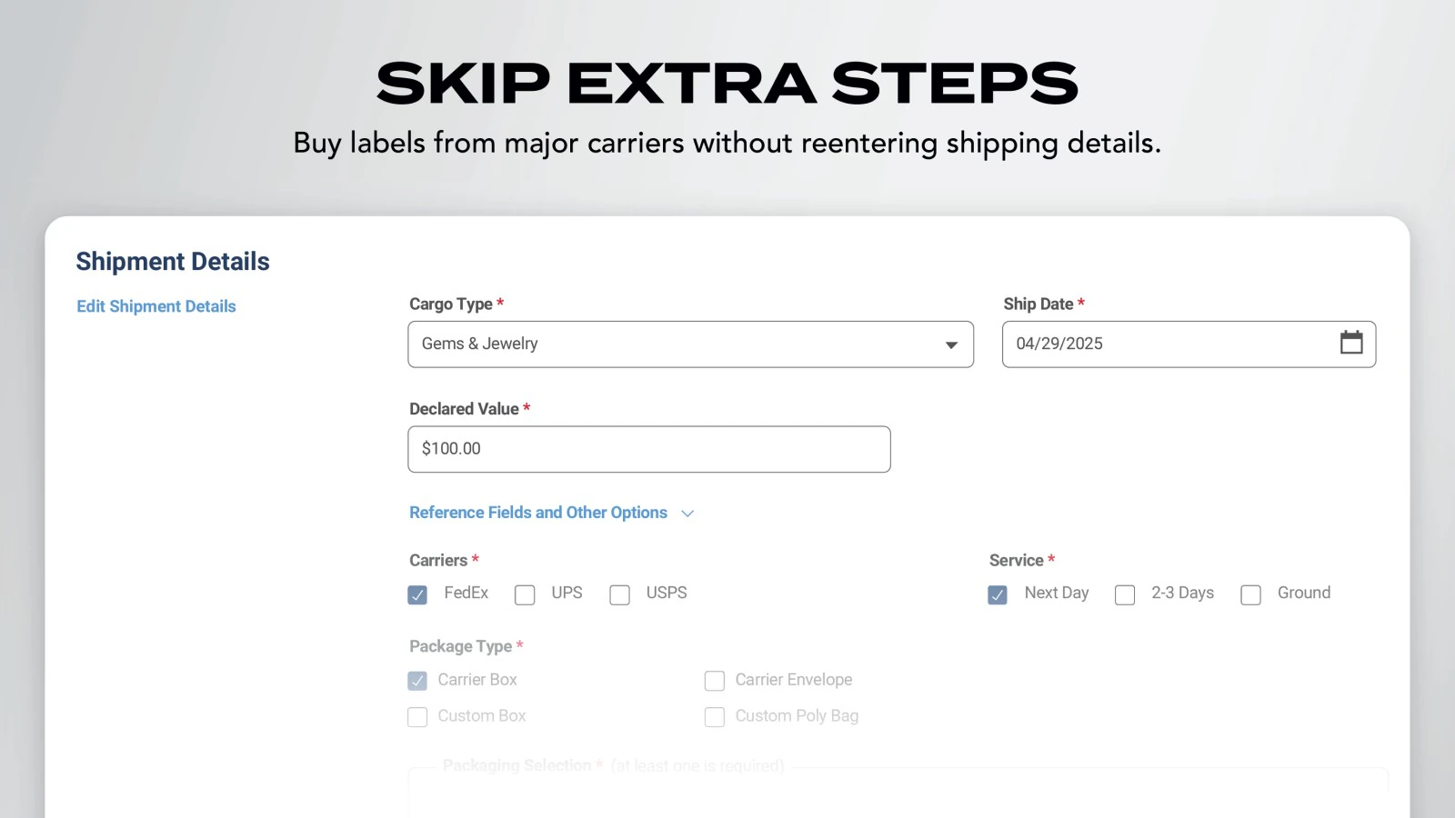 JM Shipping Solution Screenshot 2