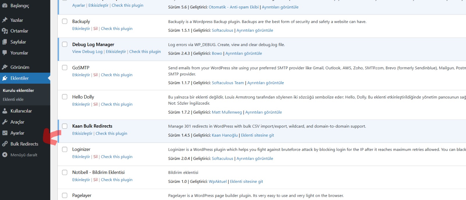 Kaan Bulk Redirects Screenshot 1
