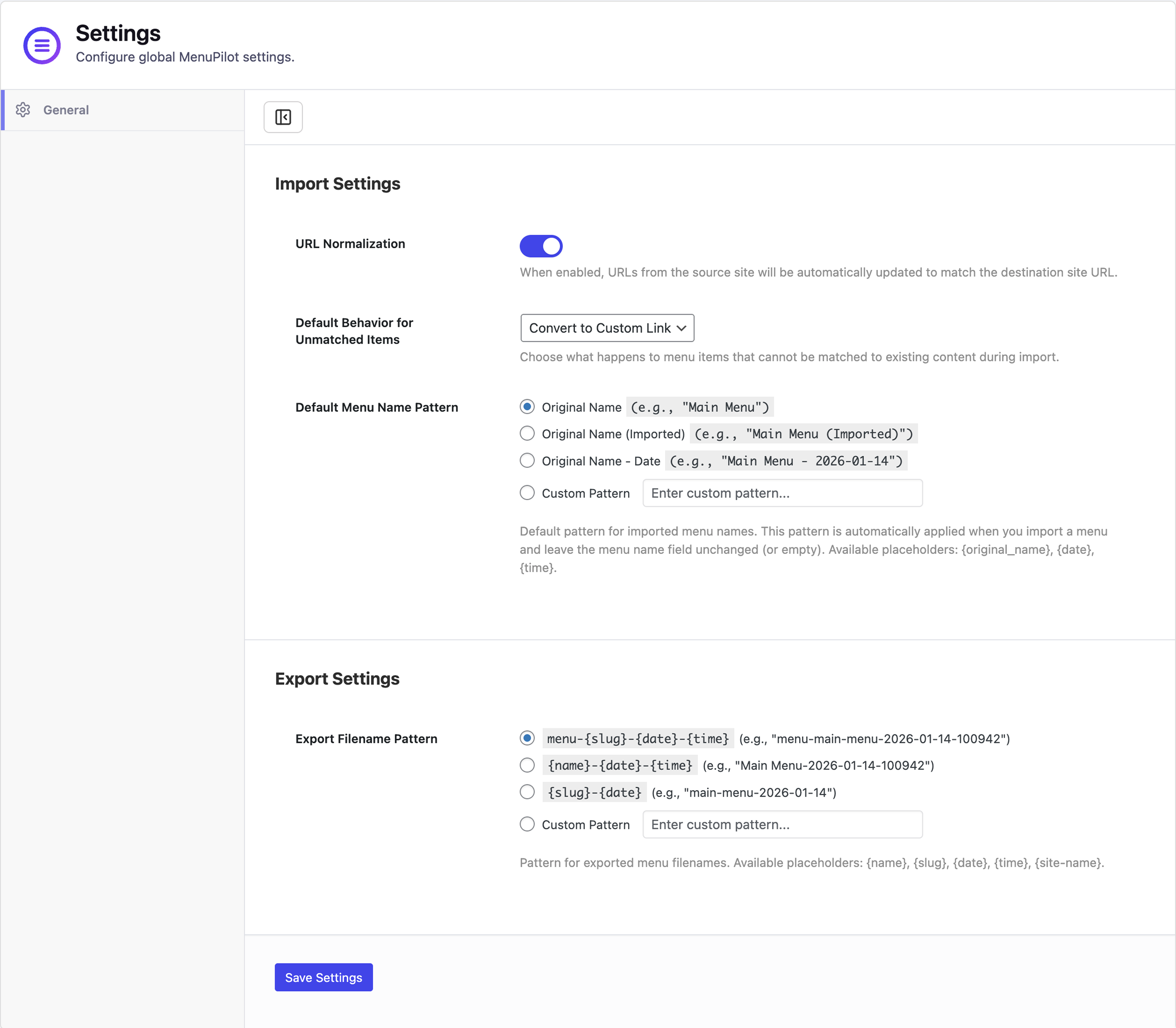 MenuPilot – Preview-First Menu Import & Export Screenshot 3