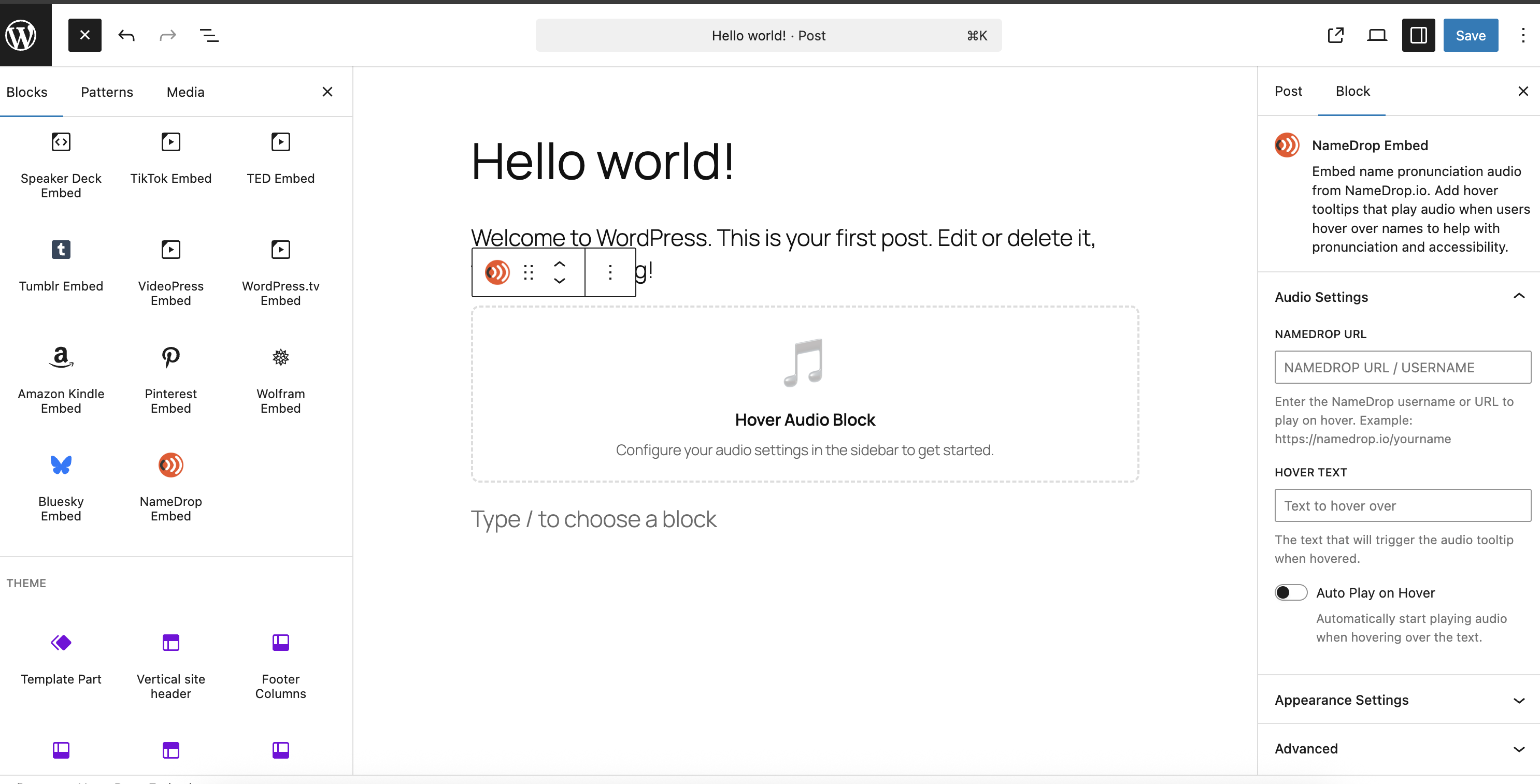 NameDrop – A Name Pronunciation Service Screenshot 1