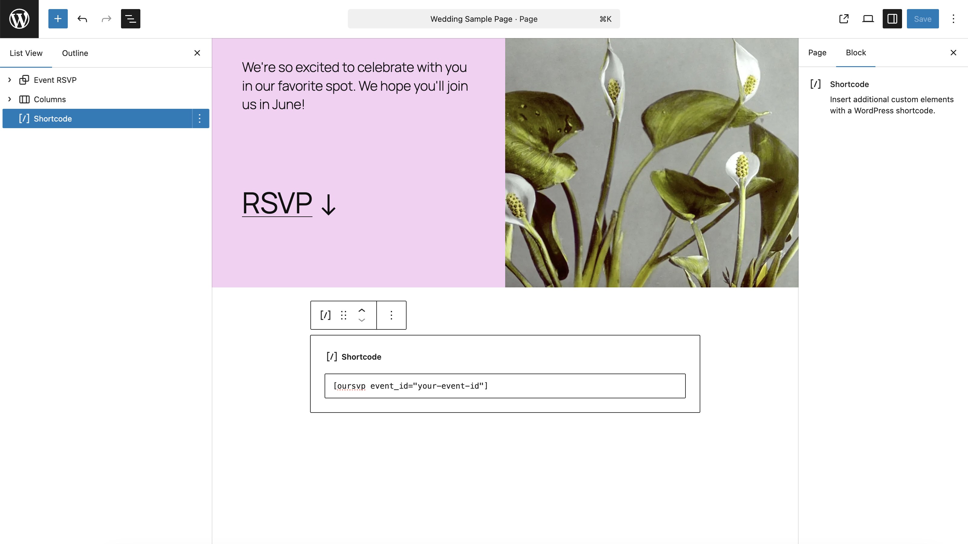 ouRSVP – Event RSVP Forms Screenshot 4