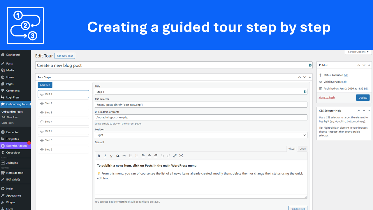 Oxicat Onboarding Tours Screenshot 2