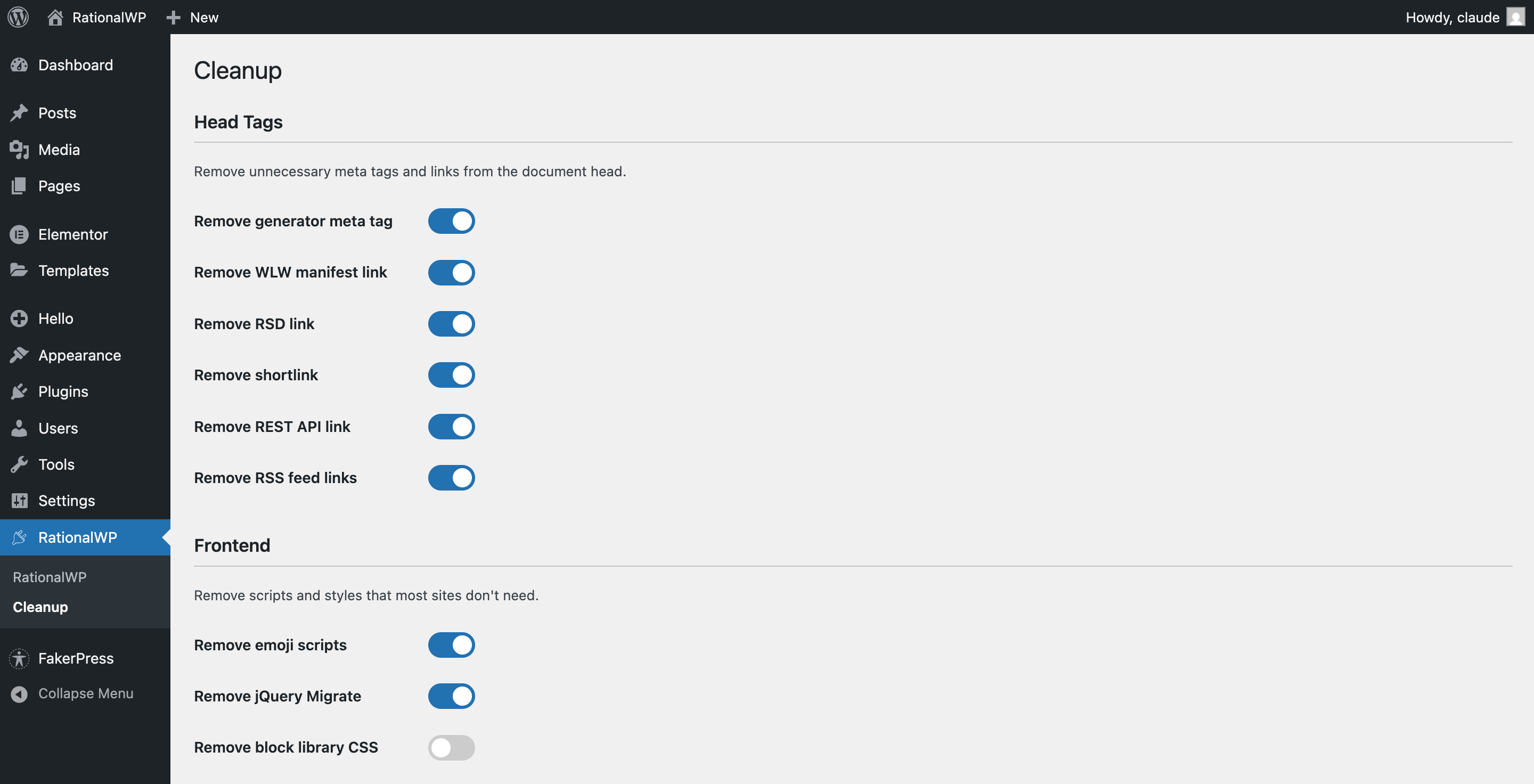 RationalCleanup Screenshot 2