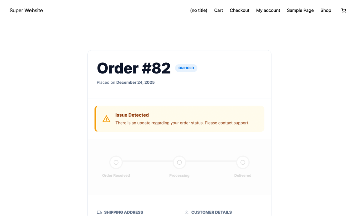 Shipment Stream View for WooCommerce Screenshot 5