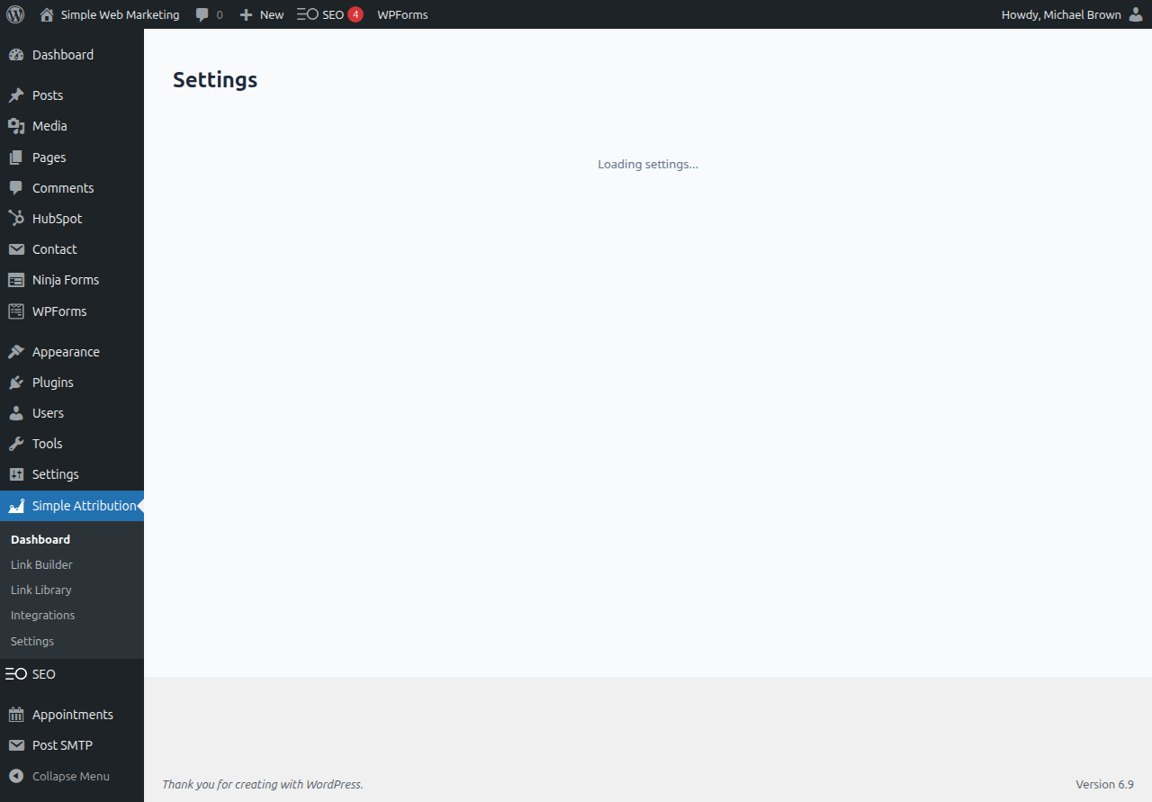 Simple Web Marketing Attribution Screenshot 4