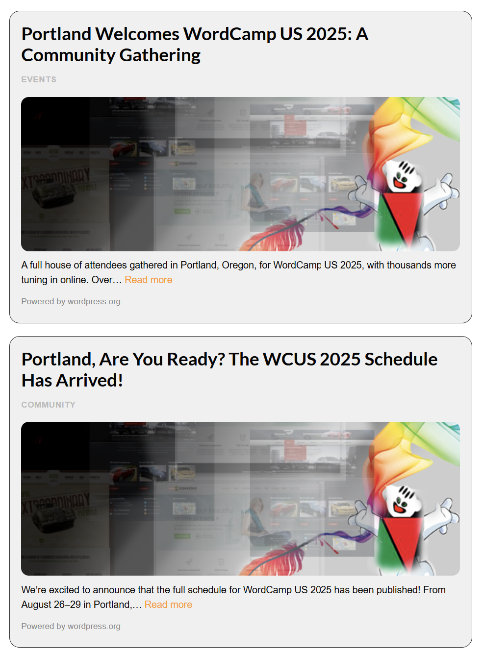 STI RSS Feed Reader Screenshot 3