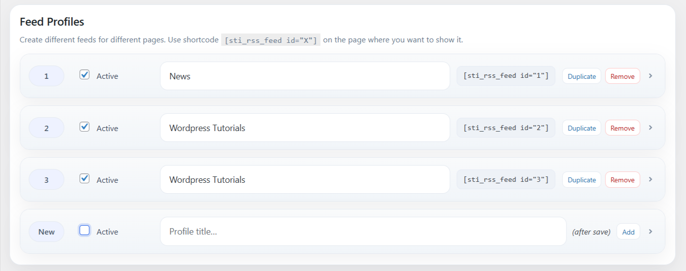 STI RSS Feed Reader Screenshot 5