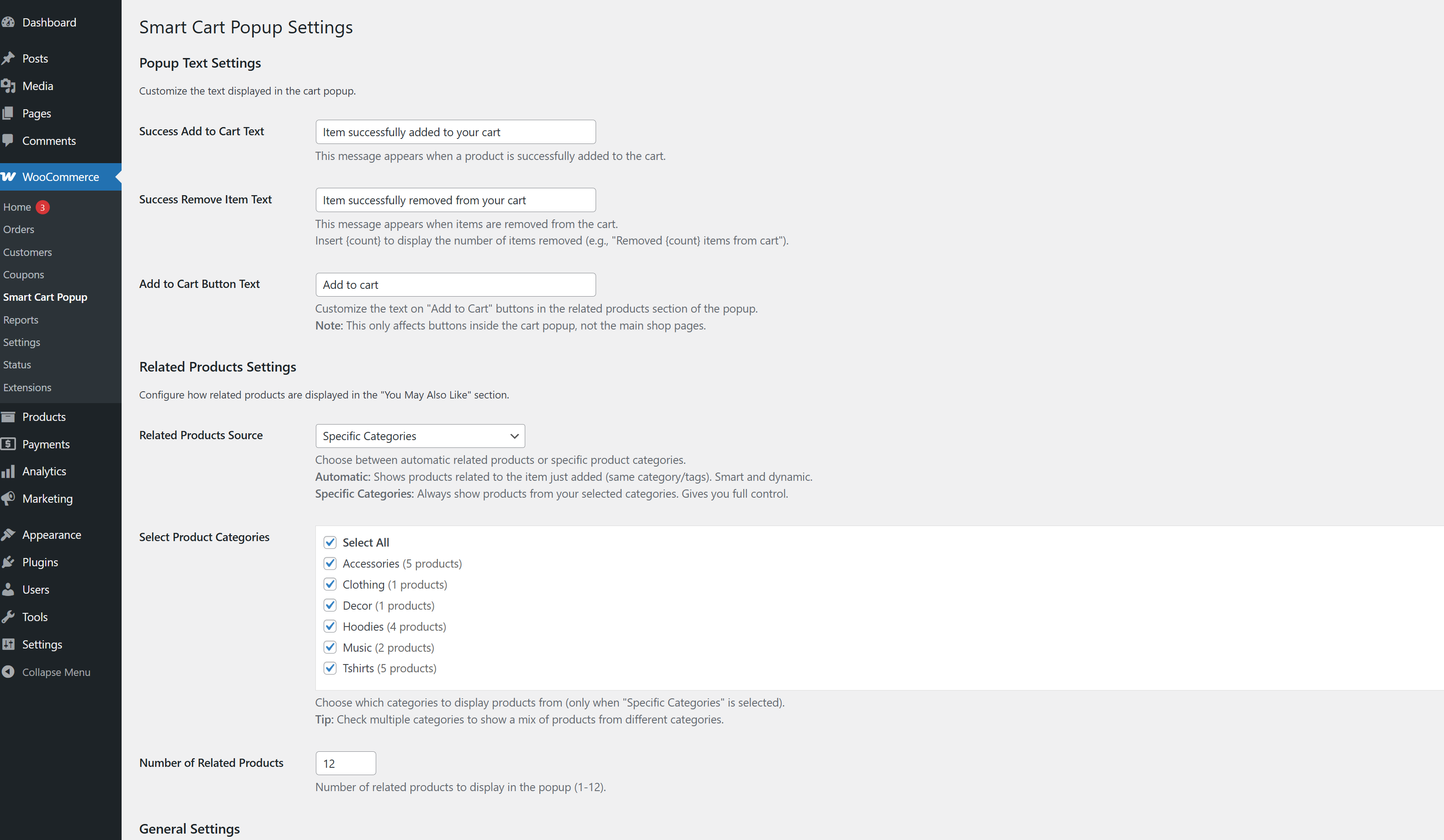 Sunfolia Smart Cart Popup Screenshot 3