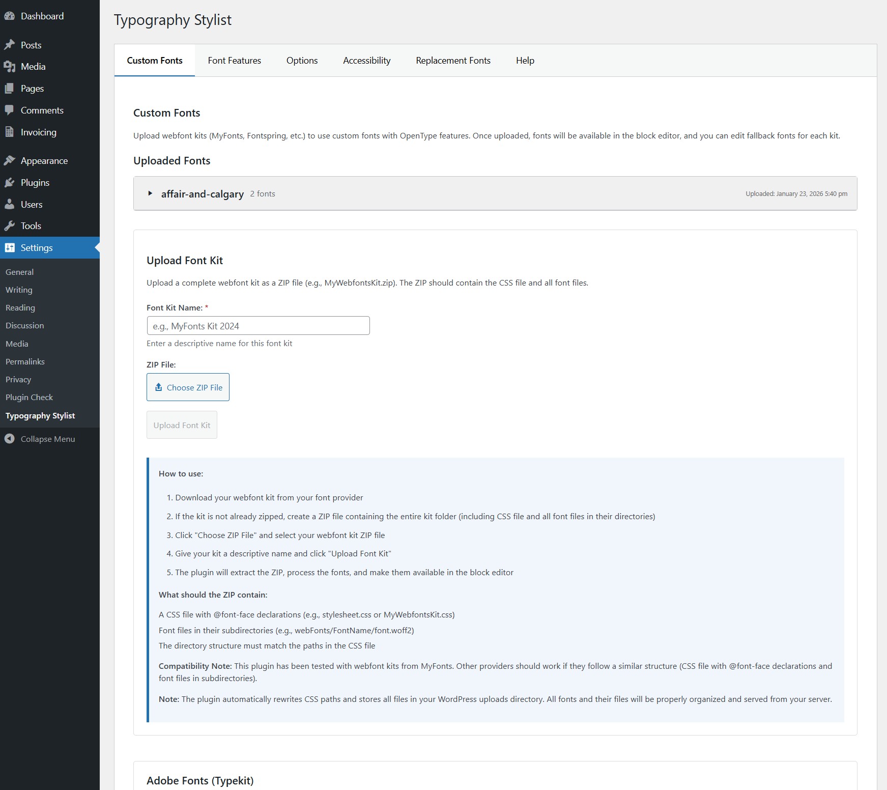 Typography Stylist Screenshot 1