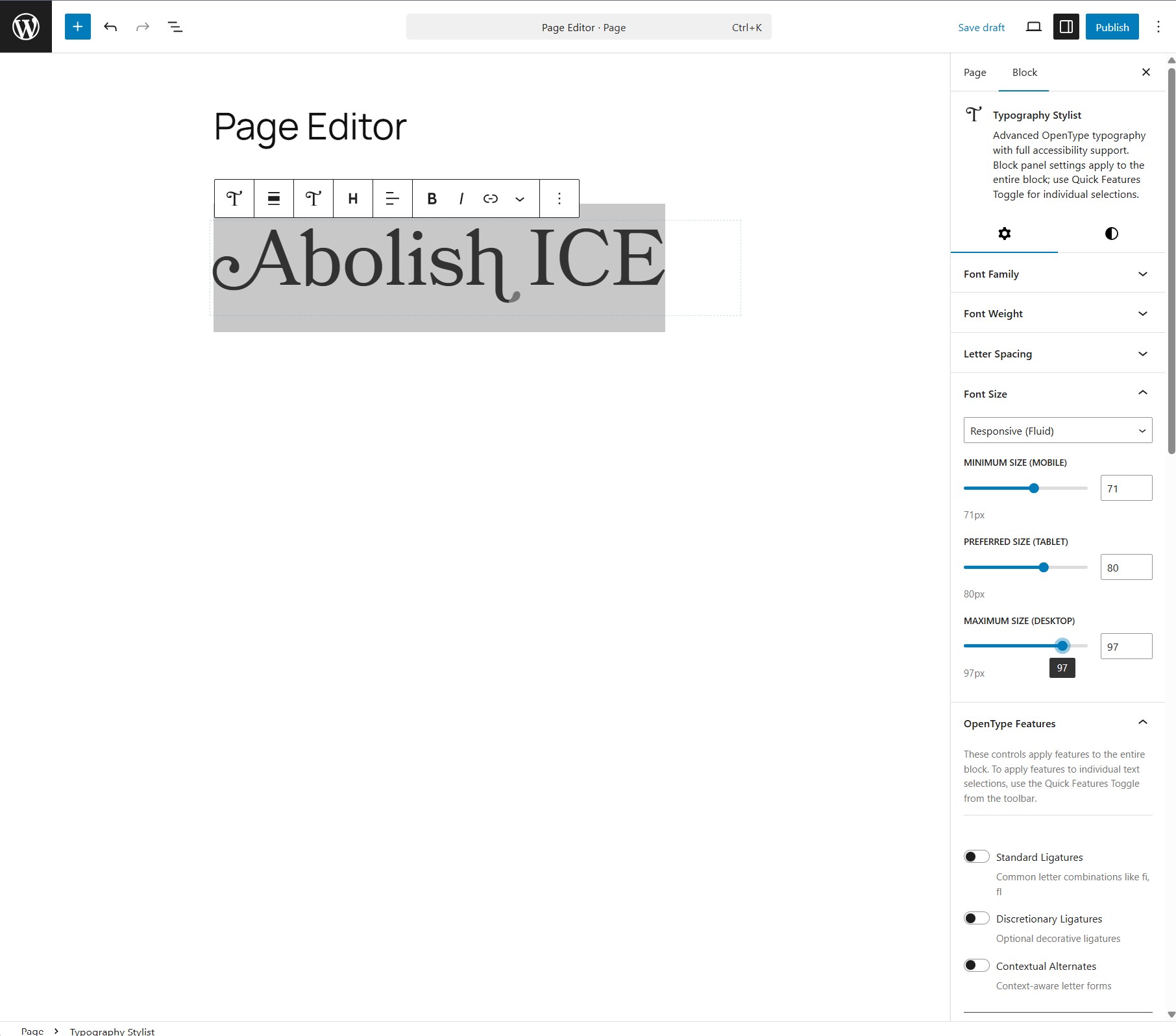 Typography Stylist Screenshot 4