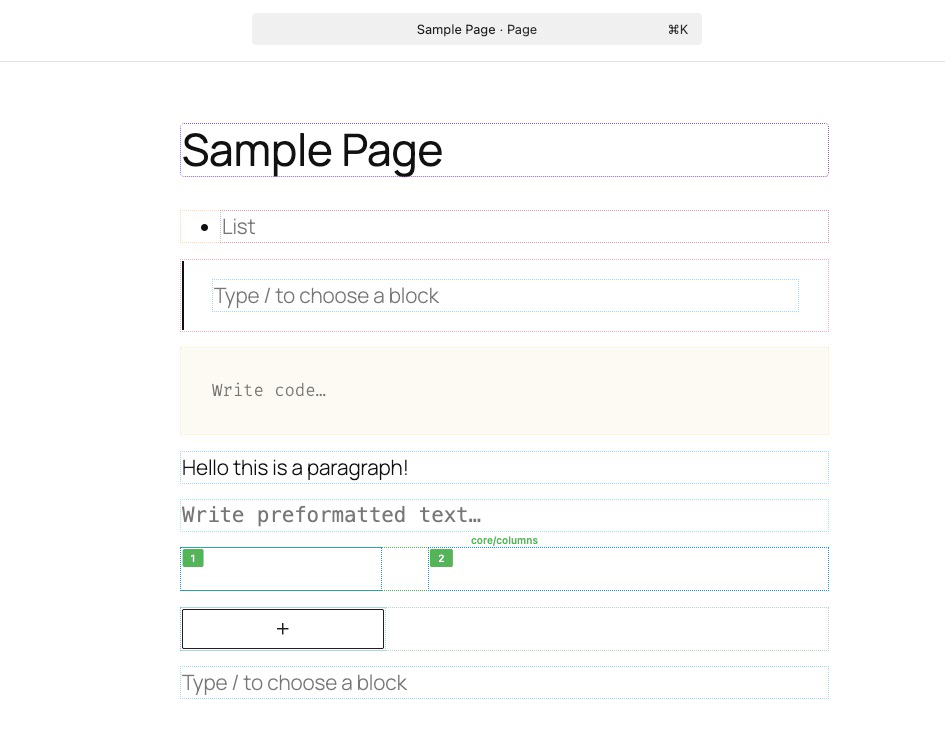 Visual Block Inspector Screenshot 1