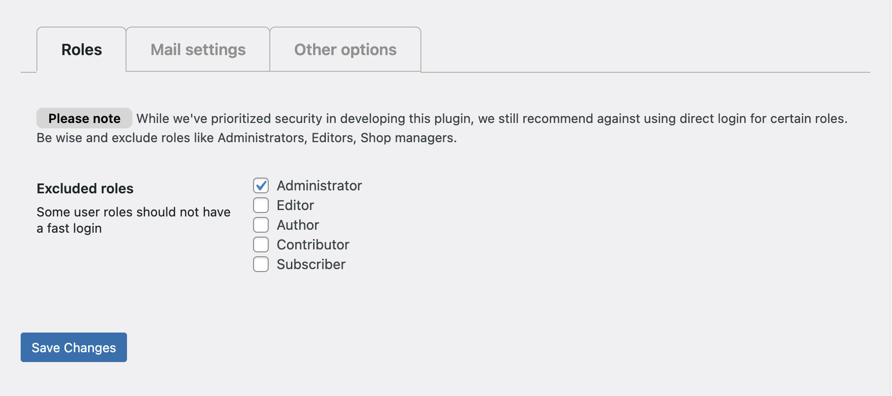 Zodan One-time Login Link Screenshot 1