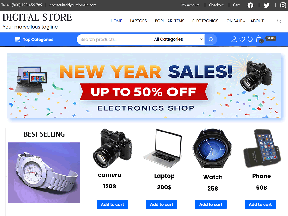 Electronic Storefront application icon